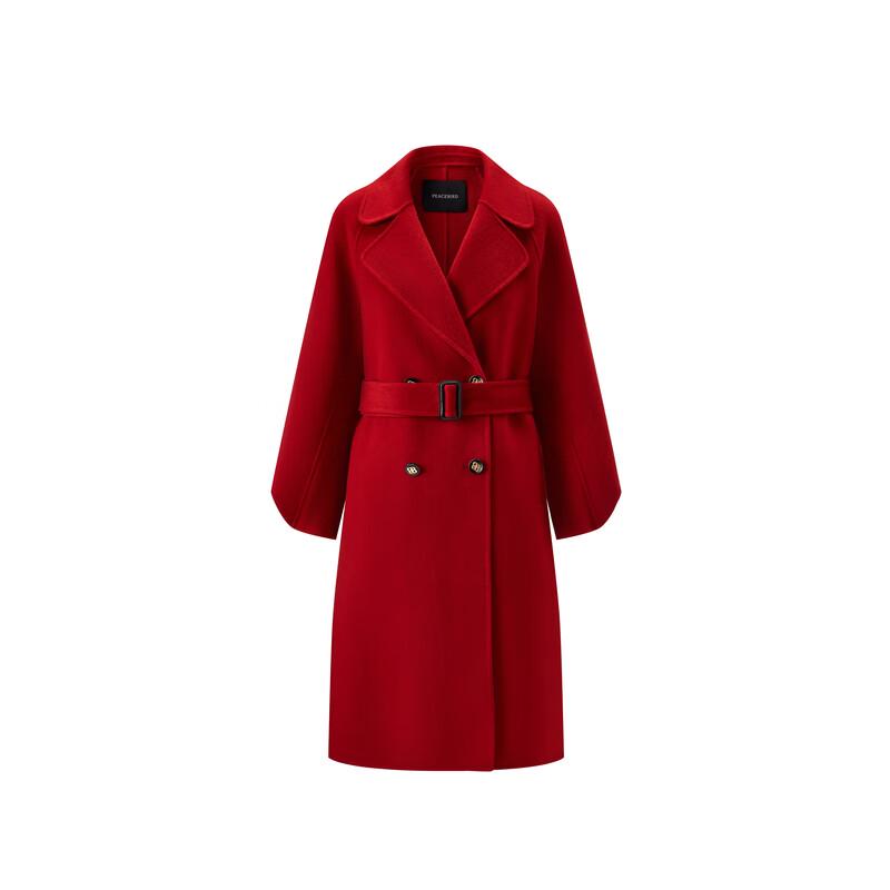 Peacebird Women's Double-Sided Wool Winter Coat