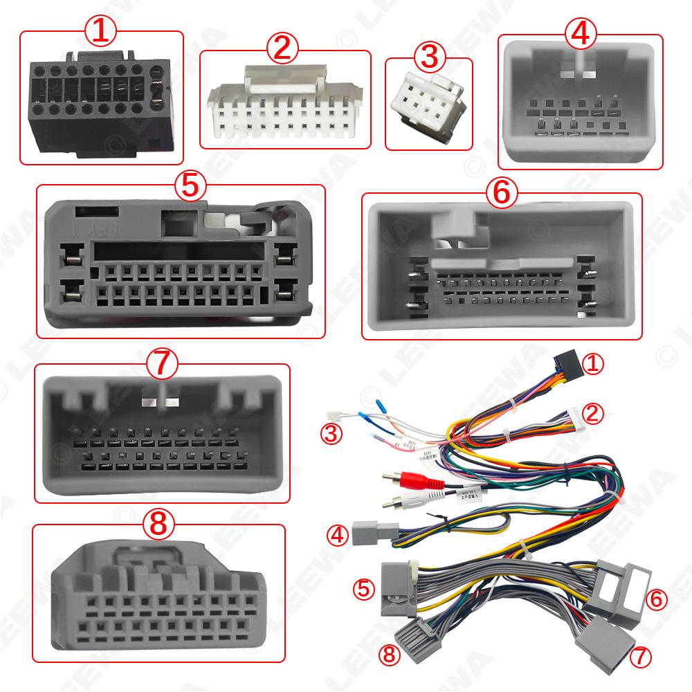 08-13 Honda Accord 8th Gen Android Navigation Kit: Power Cable Canbus Decoder