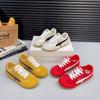 Rote Forrest Gump Trainingsschuhe Damen 2025 neu beliebt Sommer super angesagt vielseitig atmungsaktives Mesh Sport- und Freizeitschuhe