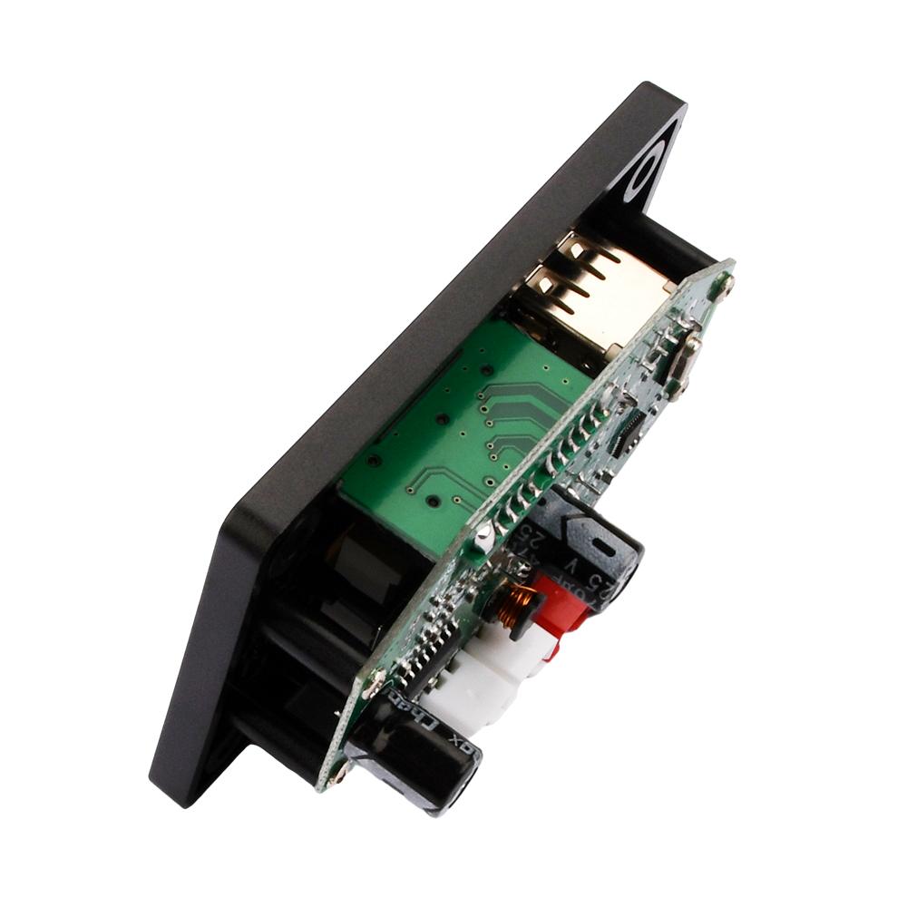 Bluetooth 5.0 MP3 Decoder Board 2*40W Amplifier Audio Player 12V DIY MP3 Player Car FM Radio Module TF USB Mic Record Call