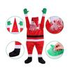 Santa Hanging Ornaments Outdoor Climbing Hanging Santa Decorations for Home Door Window Decoration