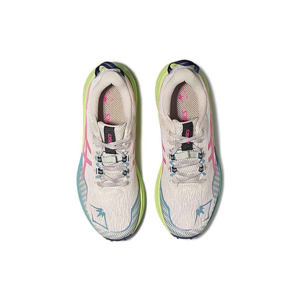 Asics Fuji Lite 4 Low-Top Running Shoes Women sneaker White Pink 1012B514-200
