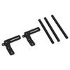 RC Front Bumper Aluminum Alloy Model Car Front Bumper Replacement for 1Celsius10 RC Car