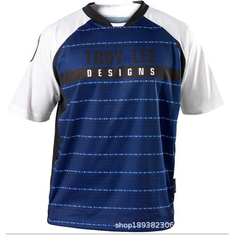 Cross-border, off-road racing suit, versatile and handsome, European and American sizes, short-sleeved T-shirt and top for men, loose version,