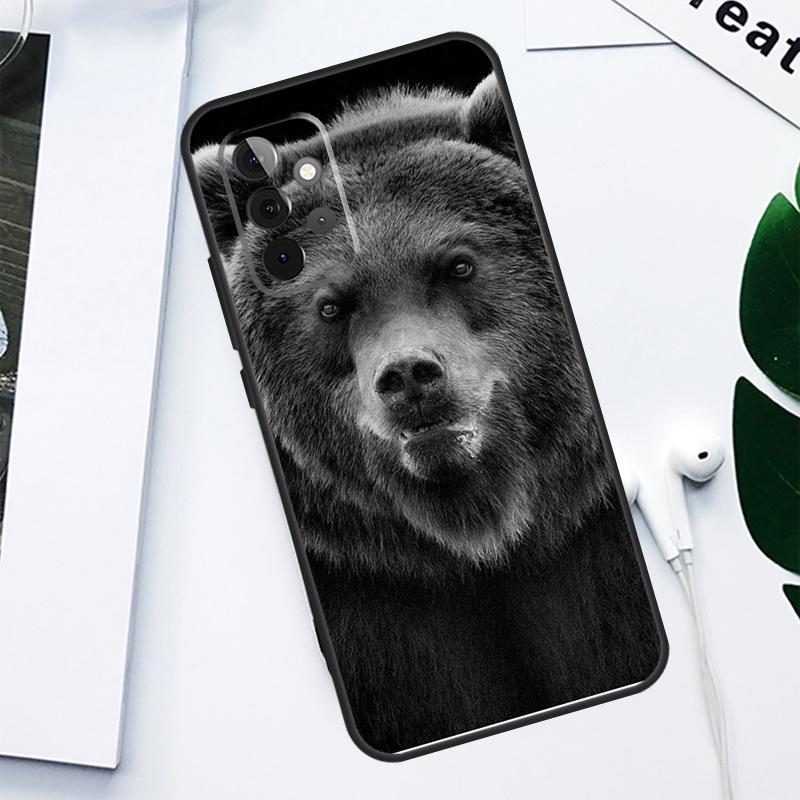 Grizzly Bear Animal For Samsung Galaxy A06 A05 A16 A54 A34 A14 A55 A35 A15 A53 A33 A13 A22 A32 A52 Phone Case