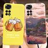 Phone Case For Xiaomi Redmi Note 11 Cover Cat Colorful Case Silicon Soft For Redmi Note11 Note11 4G Shockproof Protection Cover
