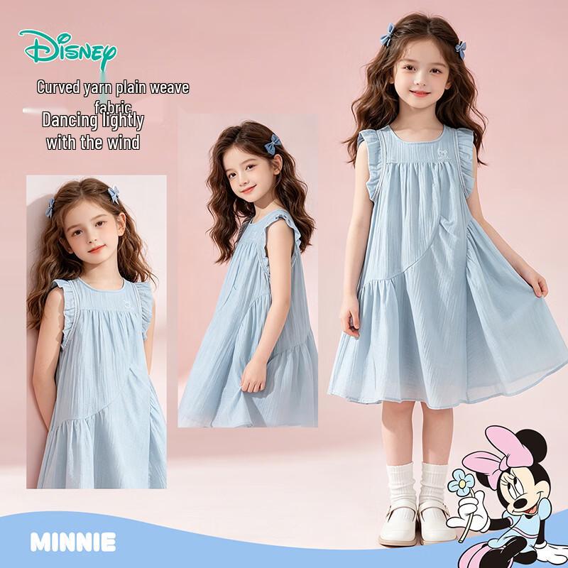 Disney Girls' Summer Sleeveless Princess Dress