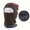 Winter Warm Wool Thick Knitted Urine Cap, Suitable for Both Men and Women, Fashionable and Warm, Suitable for Outdoor Activities or Cycling