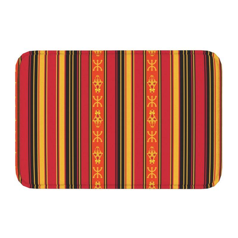 Tapis de porte personnalisé Z Imazighen Tapis Antidérapant Kabyle Berbère Amazigh Fier Salle de bain Cuisine Toilettes Tapis Tapis 40*60cm 40cmx60cm