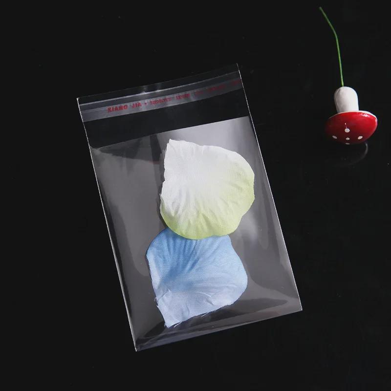Small Transparent OPP Self-Adhesive Bag for Jewelry, Toys, or Clothing