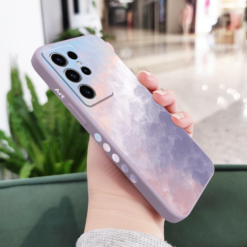 Artistic Patterns Phone Case For Samsung Galaxy S26 Plus Ultra Silicone Cover