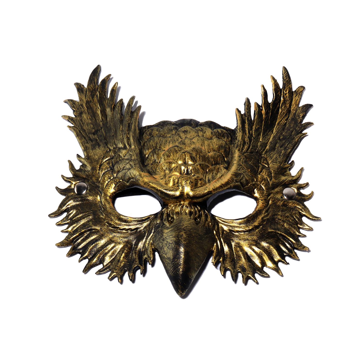 

Bird Beak Eagle Mask Cosplay Owl Pu Half Face Animal Masks Masquerade Halloween Carnival Dress Up Purim Party Costume Props