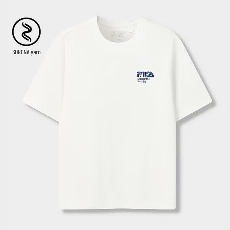 

FILA Couple s Cat Embroidery Knitted T-Shirt XL