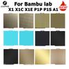 For Bambu Lab P1P P1S A1 X1 X1C Cool Plate Double Sided Smooth Textured Heatbed 256X256 Build Plate Bambulab P1S Honeyomb Bed