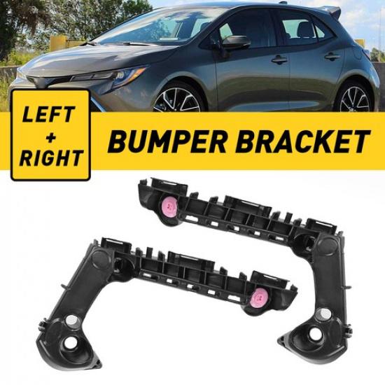 Fits - Toyota Corolla Front Bumper Support Brackets Retainer Pair 2pcs