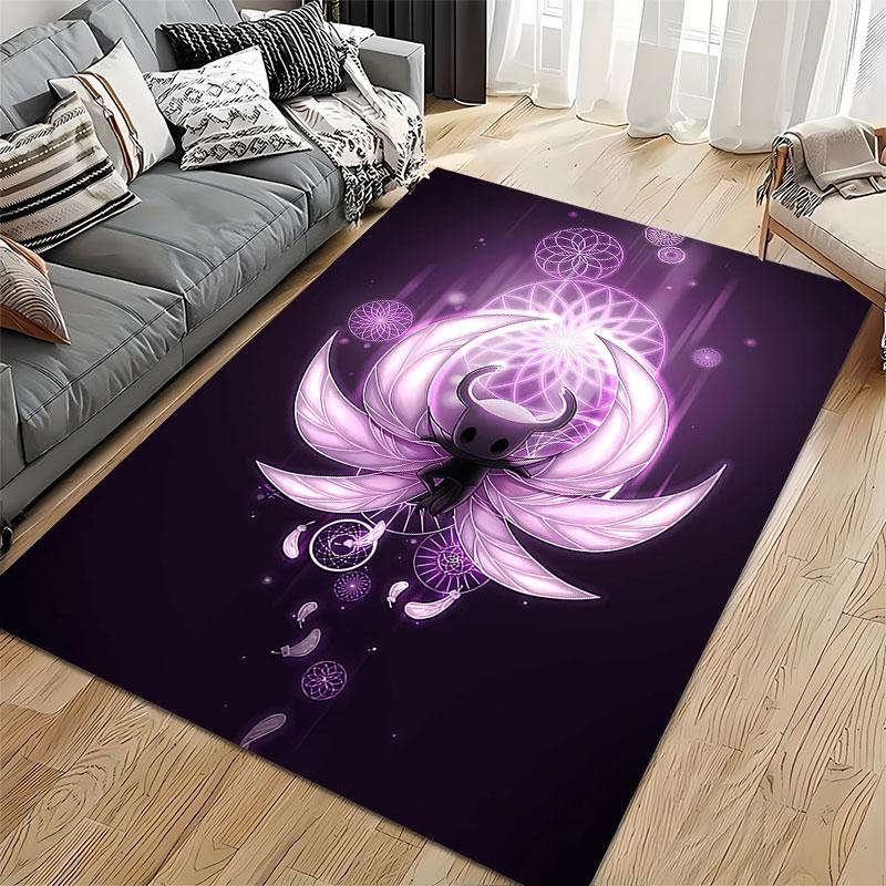 Fantasy Glow Purple Carpet Design suitable as a non-slip mat for the living room or bedroom sofa