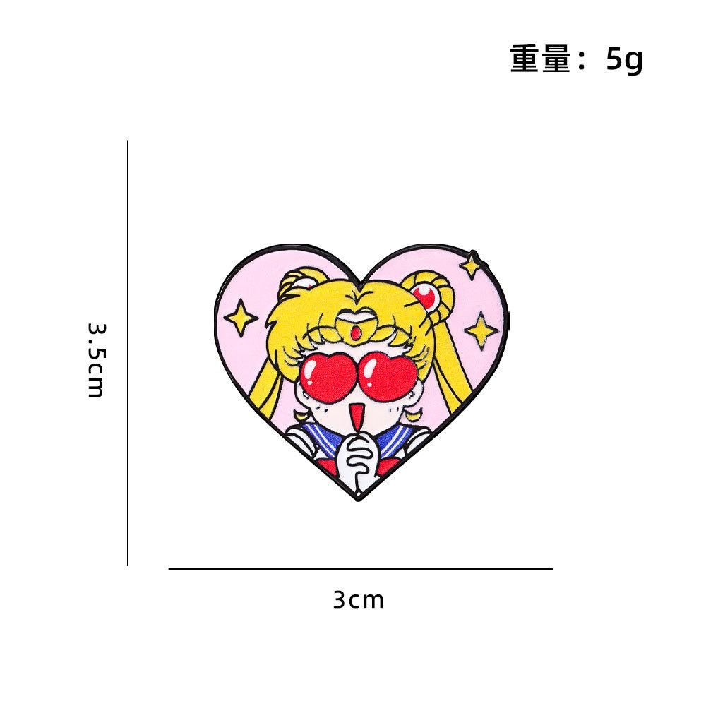 High Quality Manga Enamel Pin Anime Lapel Pins for Backpacks Cute Things Brooches Badges on Backpack Brooch for Clothes Jewelry