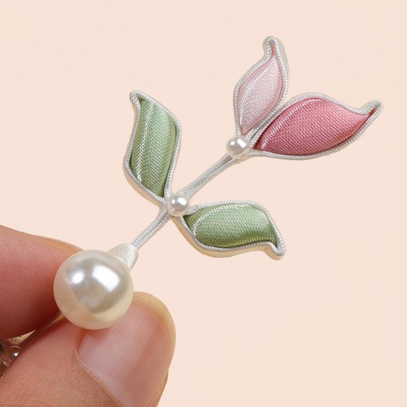 Handmade Qipao Button Trim for Dress Sewing, Corded Garment Button and Center Accent, 1 Piece for Alteration Use