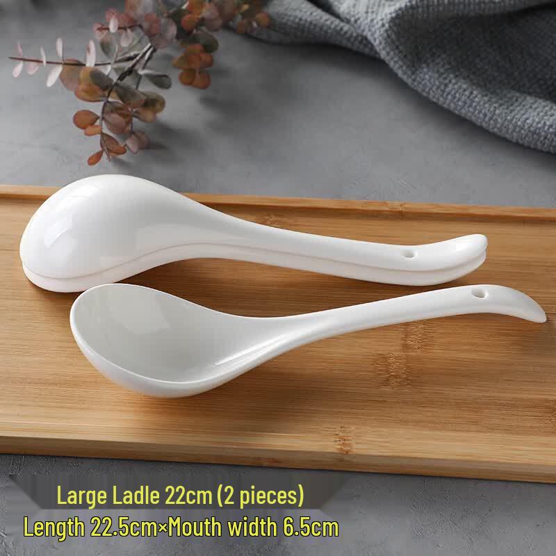 Ceramic Extra-Large Long-Handle Soup Ladle