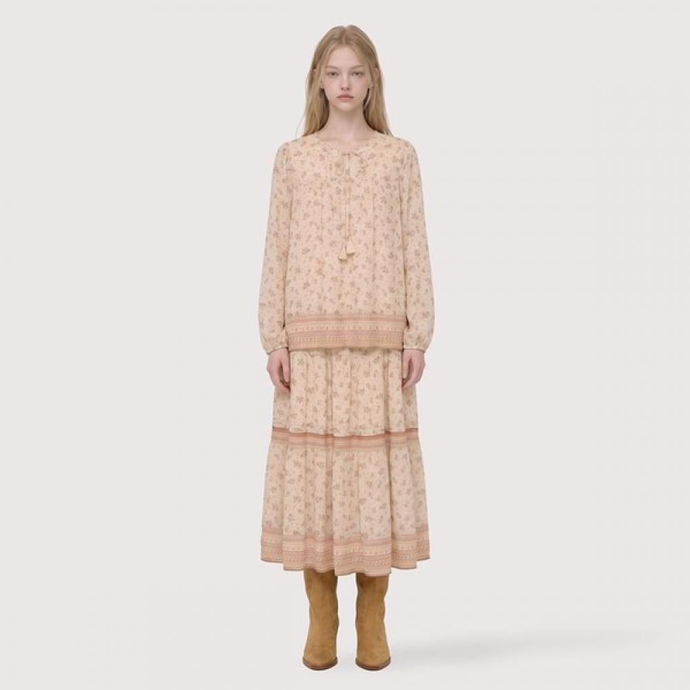 Thursday Island Chiffon Skirt T266msk137w