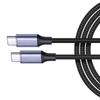 High Speed 100W 25cm Type C Cable Extended Link Cable Fast Charging Cable 480Mbps Data Transfer for Phone Tablet