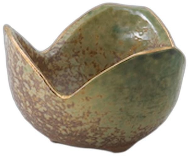 

Oribe pepper x 8 x Small reinforced Setomonohonpo Gold-painted [8 5cm] dish, porcelain,