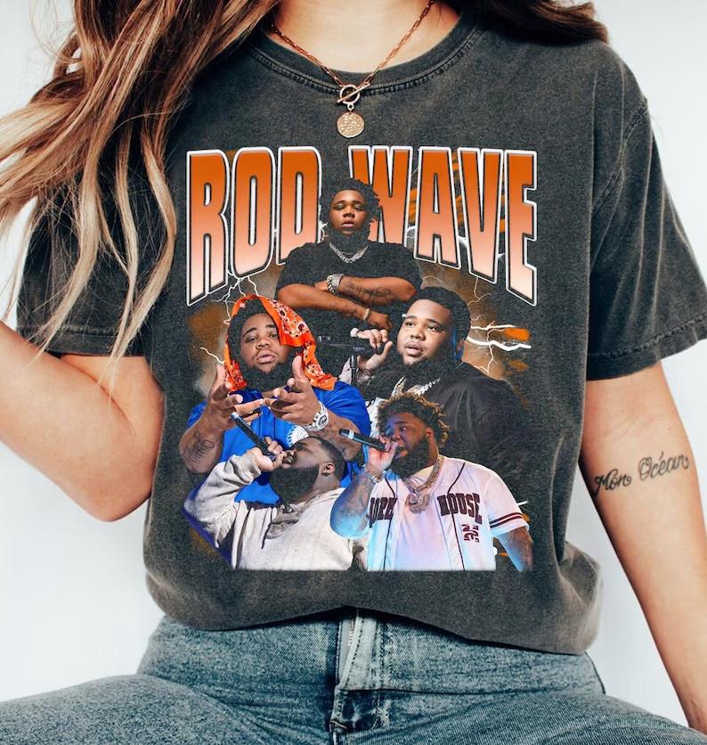 Rod Wave The Redemption Experience Tour 2025 Shirt AN64192 L