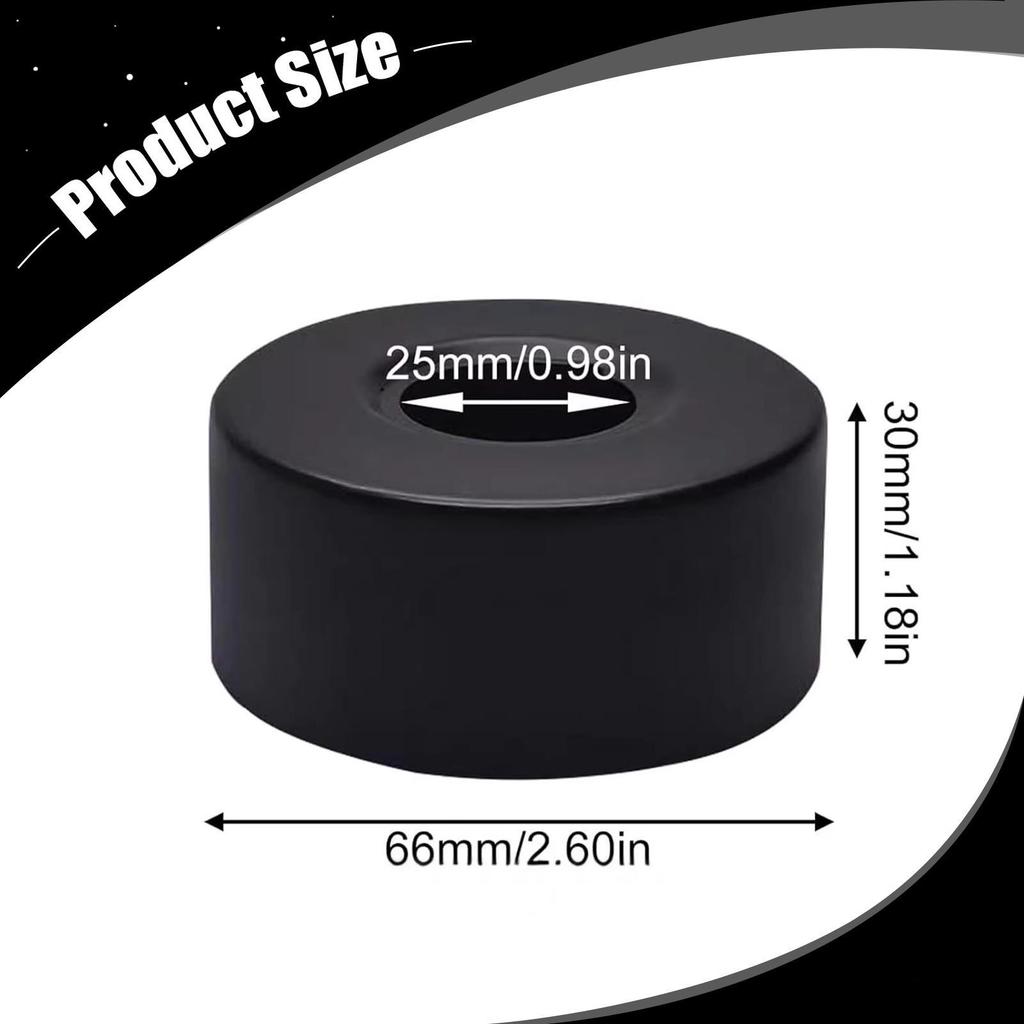 2 Pieces Shower Decorative Cover, Tap Tube Kitchen Sink Faucet Hole Decorate Plate