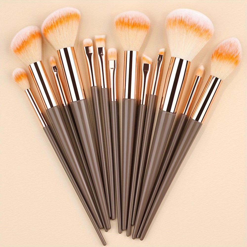 Makeup Brush Set Soft Fluffy Professional Cosmetics Foundation Powder Eyeshadow Kabuki Mixed Makeup Brush Beauty Tools Makeup Sponge Storage Bag