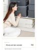 Foldable Dustproof Clothes Storage Box with Lid for Wardrobe