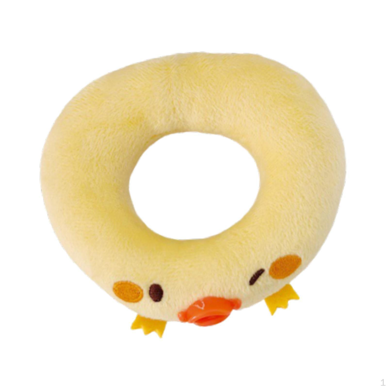 

Круг для плавания для кукол, модельная трубка для кукол-девочек ростом 15-17 см, подарок на Хэллоуин жёлтый