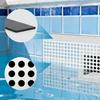 Magnetic Pool Skimmer Guard Skimmer Net Cover Skimmer Protector Catches Leaves Insects Debris Prevents Clogs for In-Ground Pool Skimmer
