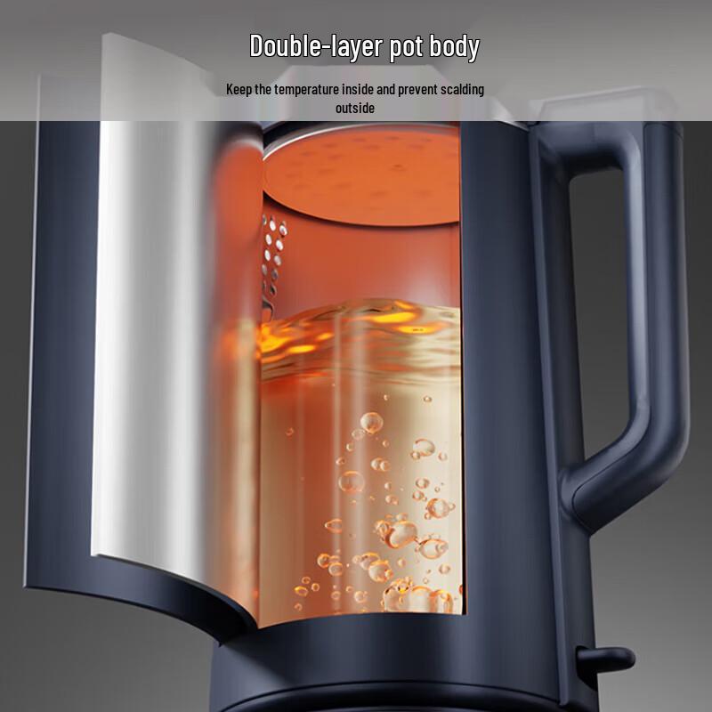 Joyoung 2L Stainless Steel Electric Kettle CN plug (adapter included)