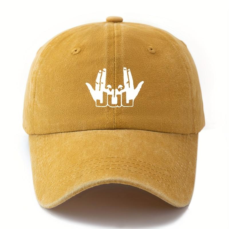 Unisex Printed Hands Baseball Cap Curved Brim Hat Trucker Baseball Cap Outdoor Vacation Travel Peaked Cap