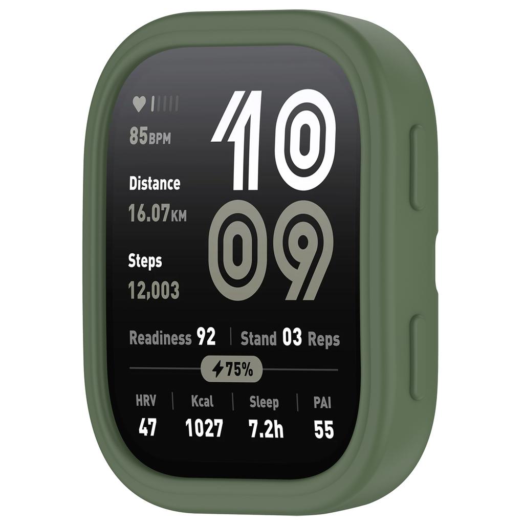 Etui na Amazfit Bip6 (A2435) pasek do smartwatcha Ochraniacz ekranu Miękki silikonowy gumowy zderzak Do Amazfit Bip 6 akcesoria do etui