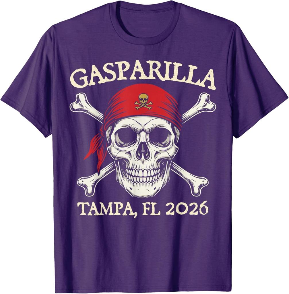 Pirate Gasparilla 2026 Pirate Festival Tampa FL Costu Unisex T-Shirt
