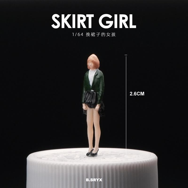 1/64 Miniature Human Figure Model, Miniature Toy, Mini Figurine, Scene Decoration Props, Diorama Matching Figures