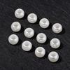 30-200pcs 8 10 12 16mm ABS Imitation Pearl Big Hole Beads Plastic Acrylic Spacer Bead For Jewelry Making Diy Bracelet Necklace
