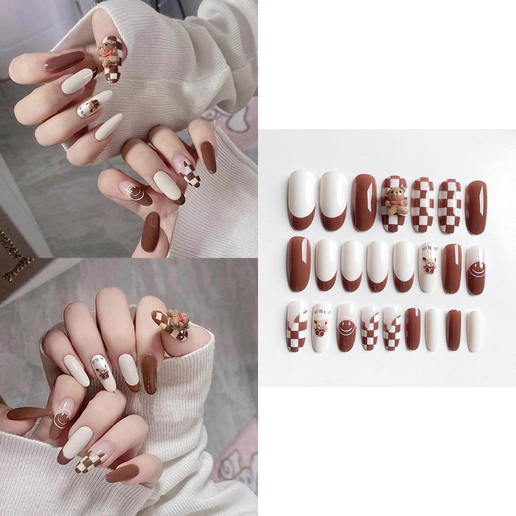 Lovely Nail Decals Removable Adhesive Manicure Art Jelly Double-sided Glue