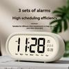 1PC Large Screen Desktop Clock Digital Display Smart Electronic Clock  Home Decor