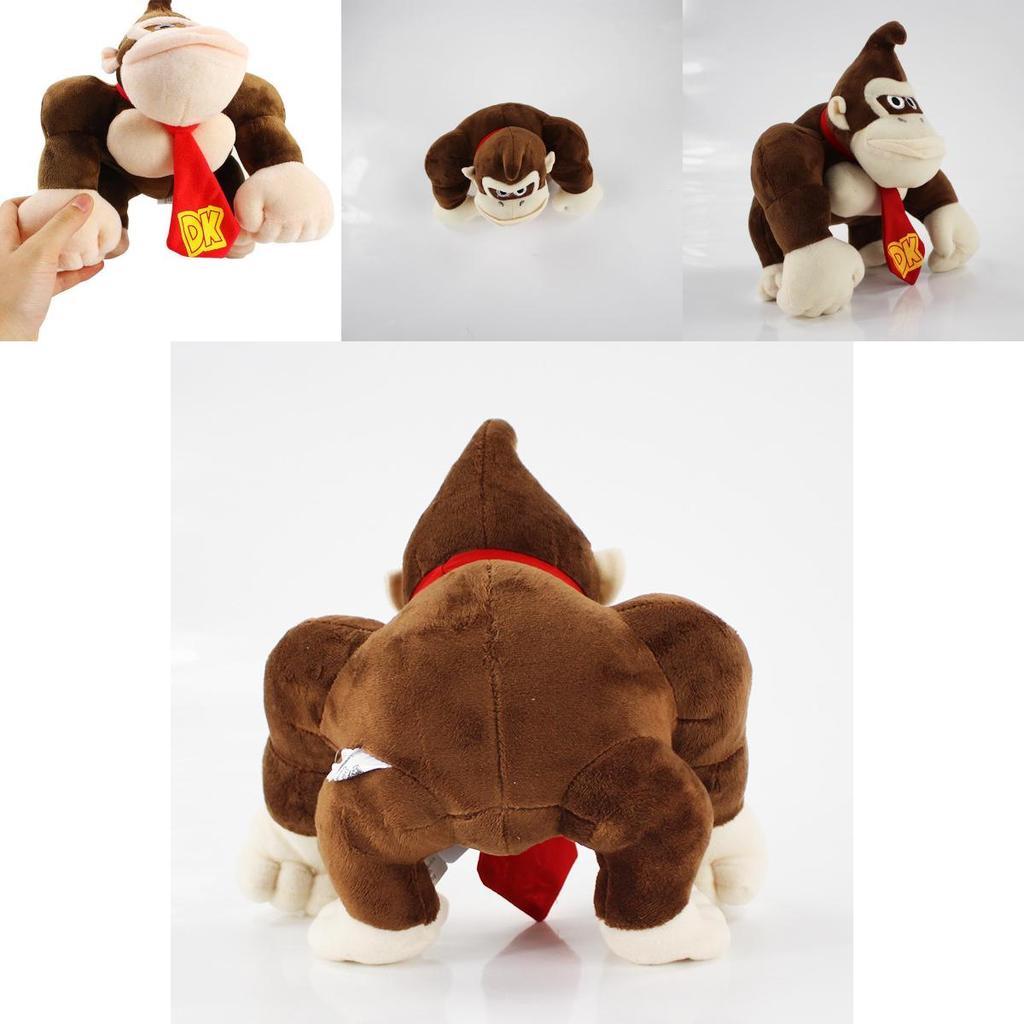 98inch Donkey Kong Super Mario Bros Plush Toy Soft Stuffed Animal Doll Kid Gift