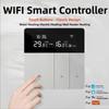 For Tuya WiFi Smart Thermostat Electric Floor Heating TRV Water Gas Boiler Temperature Voice Remote Controller Googles Alexas