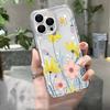 Flower Case For iPhone 13 Cases iPhone 15 12 11 14 16 Pro Max 14 15 Plus 16Pro iPhone 16E Clear Shockproof Cover Funda
