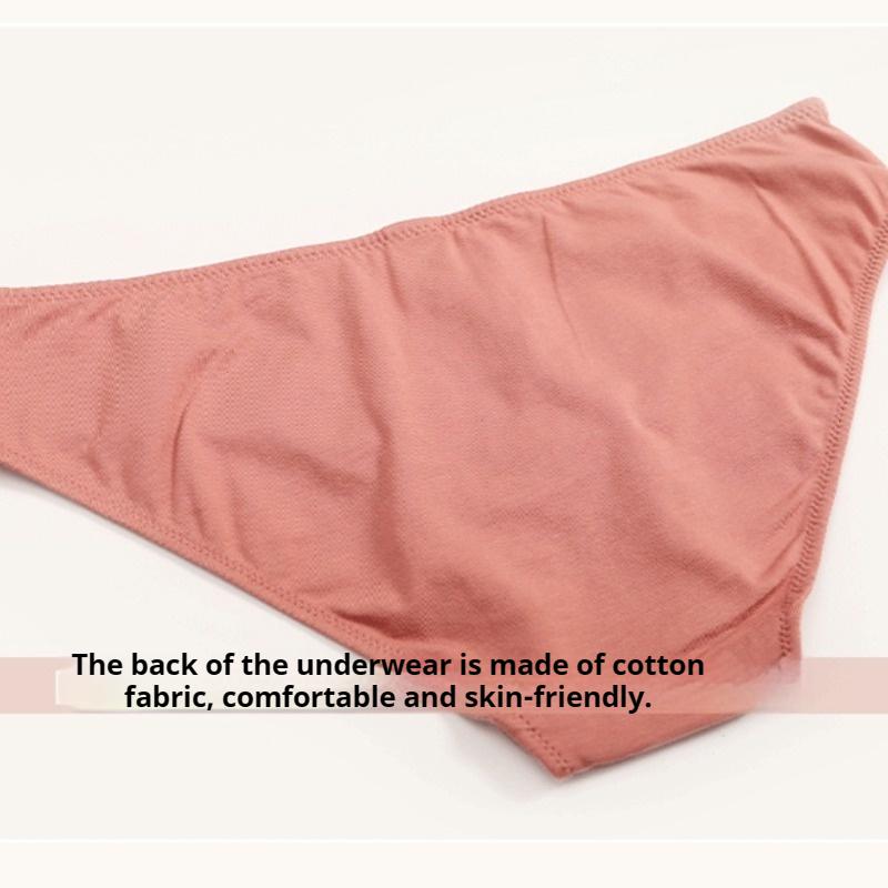 Francouzský styl Bezdrátová krajková souprava Spodní prádlo Kalhotky Dámské Sexy Čistá touha Push-up podprsenka Pohodlné k pokožce šetrné Trojúhelníčkové kalhotky