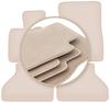 PREMIUM Beige Floor Mats For: BMW X6 E71 SUV 2008-2014