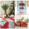 Set of 40 Plastic Christmas Tree Stem Pine Limb Stem Christmas Home Ornament X3UC