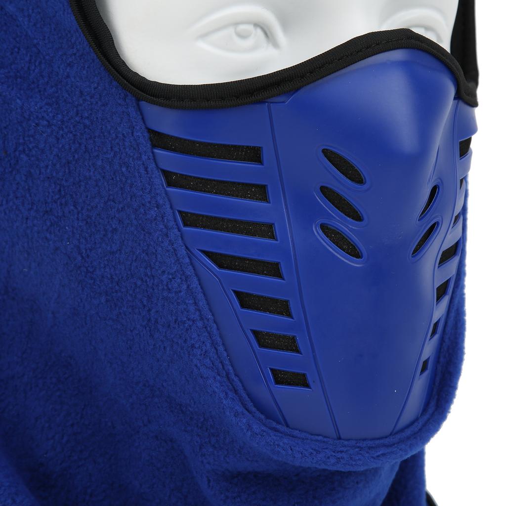Full Face Cover with Brthable Mesh Silicone Panel Winter Fce Neck Warmer for Riding