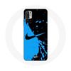 Case for Xiaomi Redmi Note 10T 5G Nike Logo Blue and Black