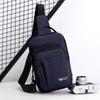 Men's Chest Bag Nylon Large Capacity Shoulder Crossbody Bag