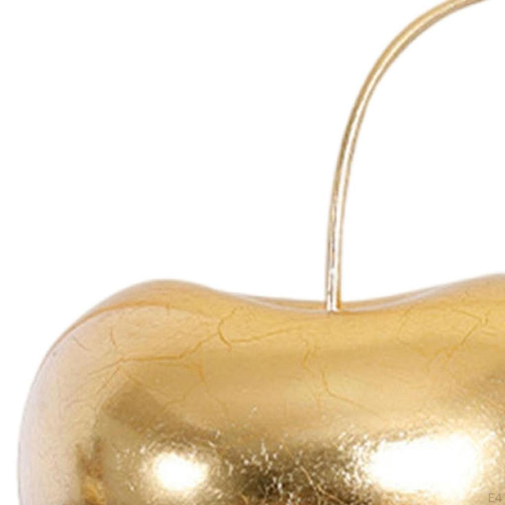 Apple Decoration for Home, Desk, Decorative Resin Living Room, Fireplace, Cabinet Or Shelf